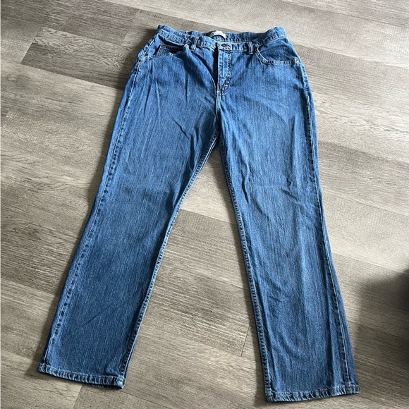 Vintage Nineties 90s High Waisted Rise Lee Riders Women (sz 14P) Lot # 222 - Picture 3 of 6